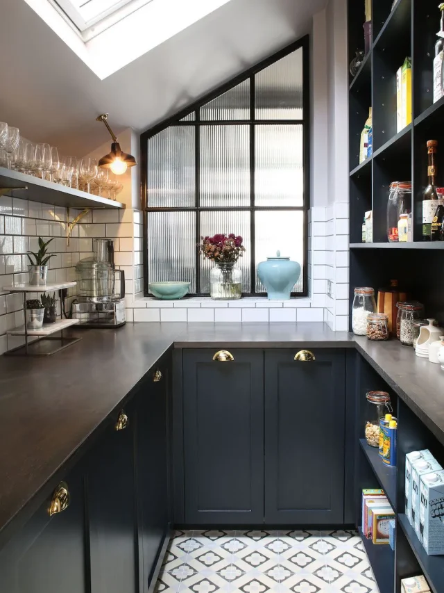 Spacious kitchen storage tricks