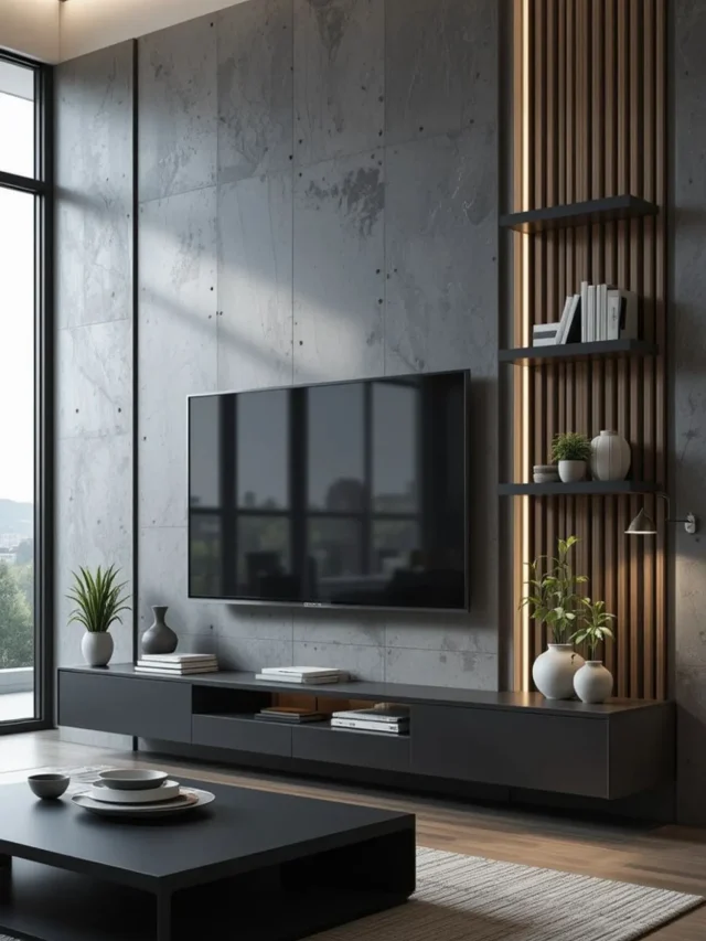 Modern TV unit designs