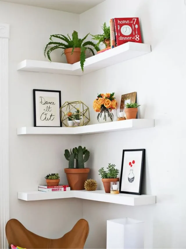 Floating shelf designs